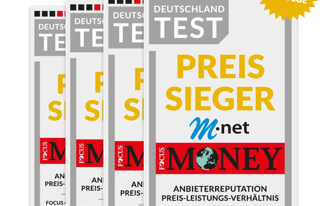 M-net ist Preis-Sieger 2023 im deutschen Telekommunikationsmarkt / Zum vierten Mal in Folge bester Anbieter bei Studie von FOCUS Money - Foto: presseportal.de
