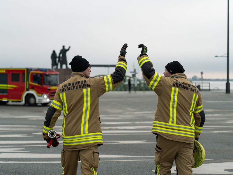 FW Bremerhaven: Schnupperkurse der Feuerwehr im Stadtteil Leherheide - Foto: presseportal.de