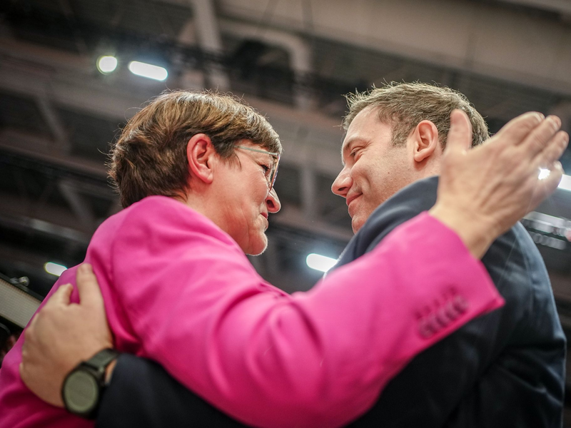 SPD-Bundesparteitag - Foto: Kay Nietfeld/dpa