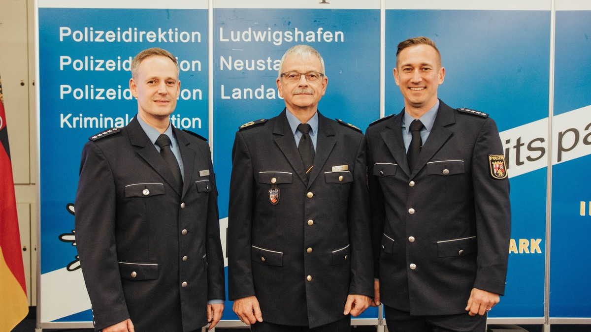 POL-PPRP: Wechsel in der Leitung der Polizeiwache Oggersheim - Foto: presseportal.de