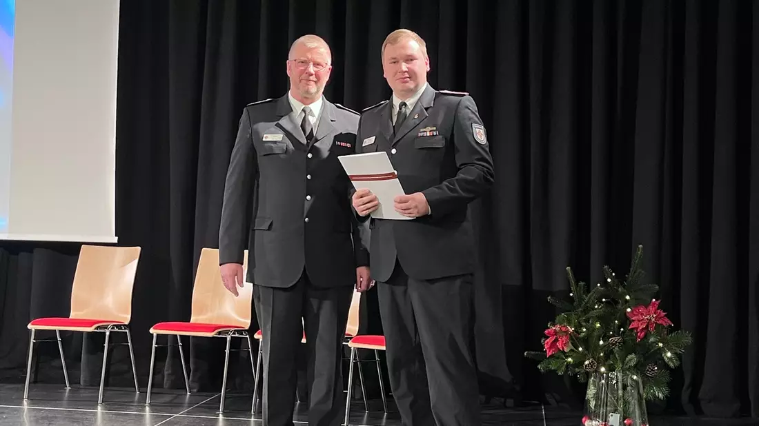 FW-SE: André Folta als neuer stellvertretener Kreiswehrführer im Kreis Segeberg vereidigt - Bild: presseportal.de
