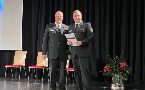 FW-SE: André Folta als neuer stellvertretener Kreiswehrführer im Kreis Segeberg vereidigt - Foto: presseportal.de