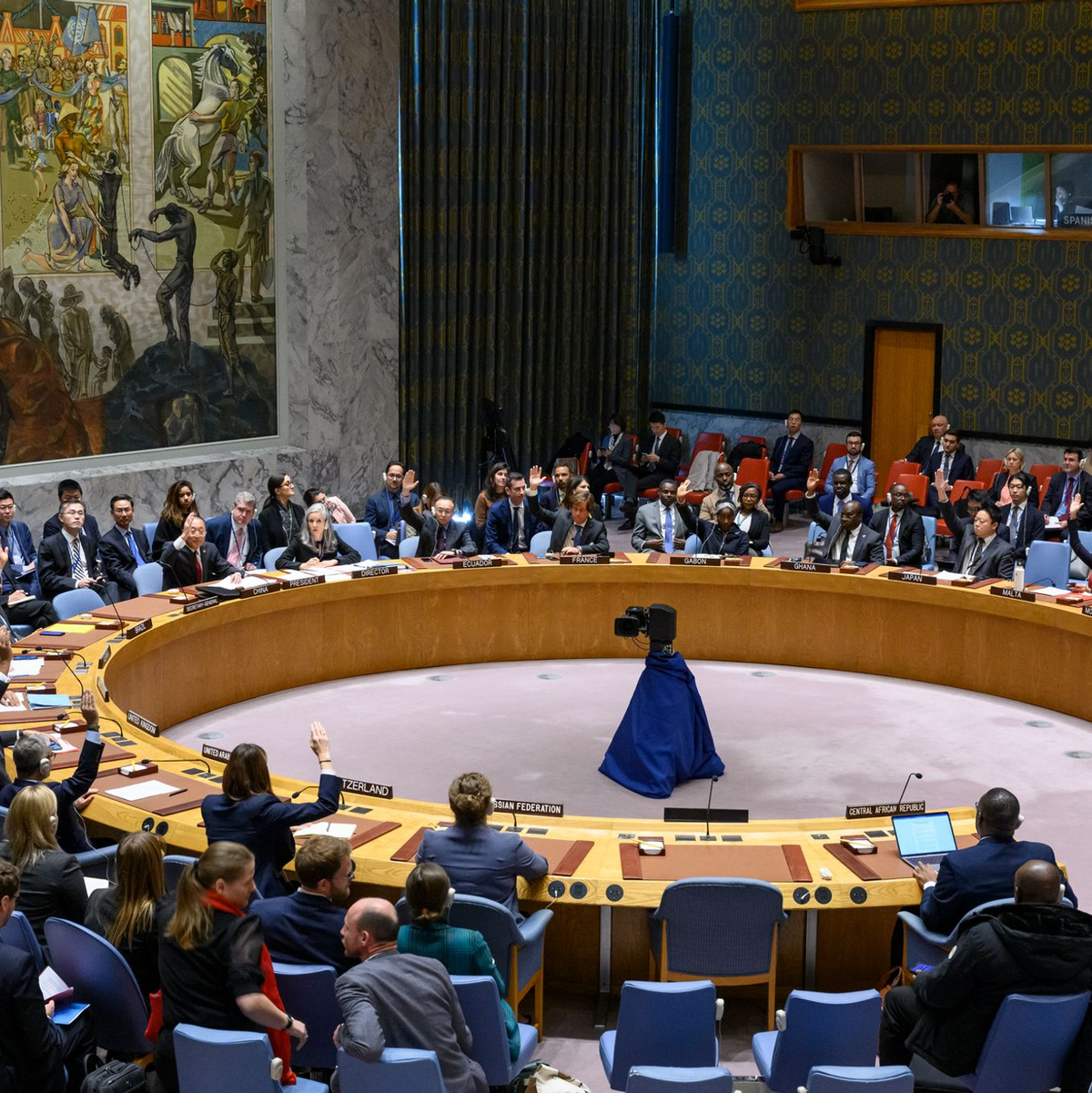 Der Weltsicherheitsrat ist das mächtigste UN-Gremium. - Foto: Loey Felipe/XinHua/dpa