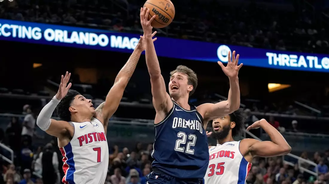 Franz Wagner erzielte 27 Punkte für die Orlando Magic. - Bild: John Raoux/AP