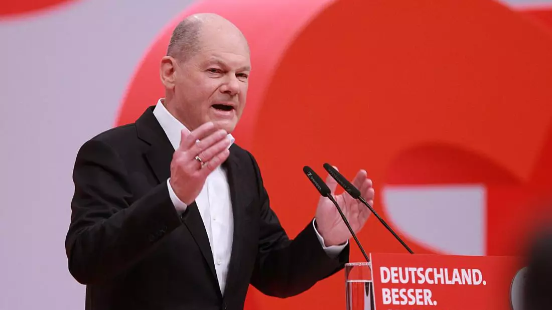Olaf Scholz am 09.12.2023 - Bild: über dts Nachrichtenagentur