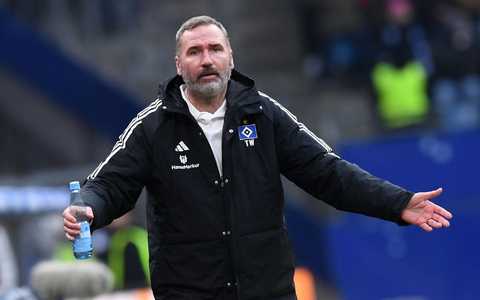 Der HSV und Cheftrainer Tim Walter gehen getrennte Wege. - Foto: Daniel Bockwoldt/dpa