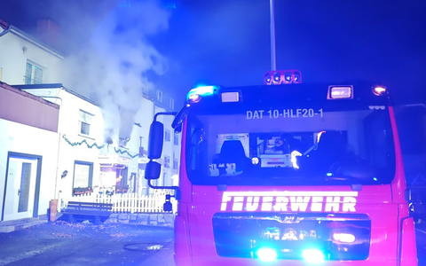 FW Datteln: Ausgedehnter Wohnungsbrand fordert tote Tiere - Foto: presseportal.de