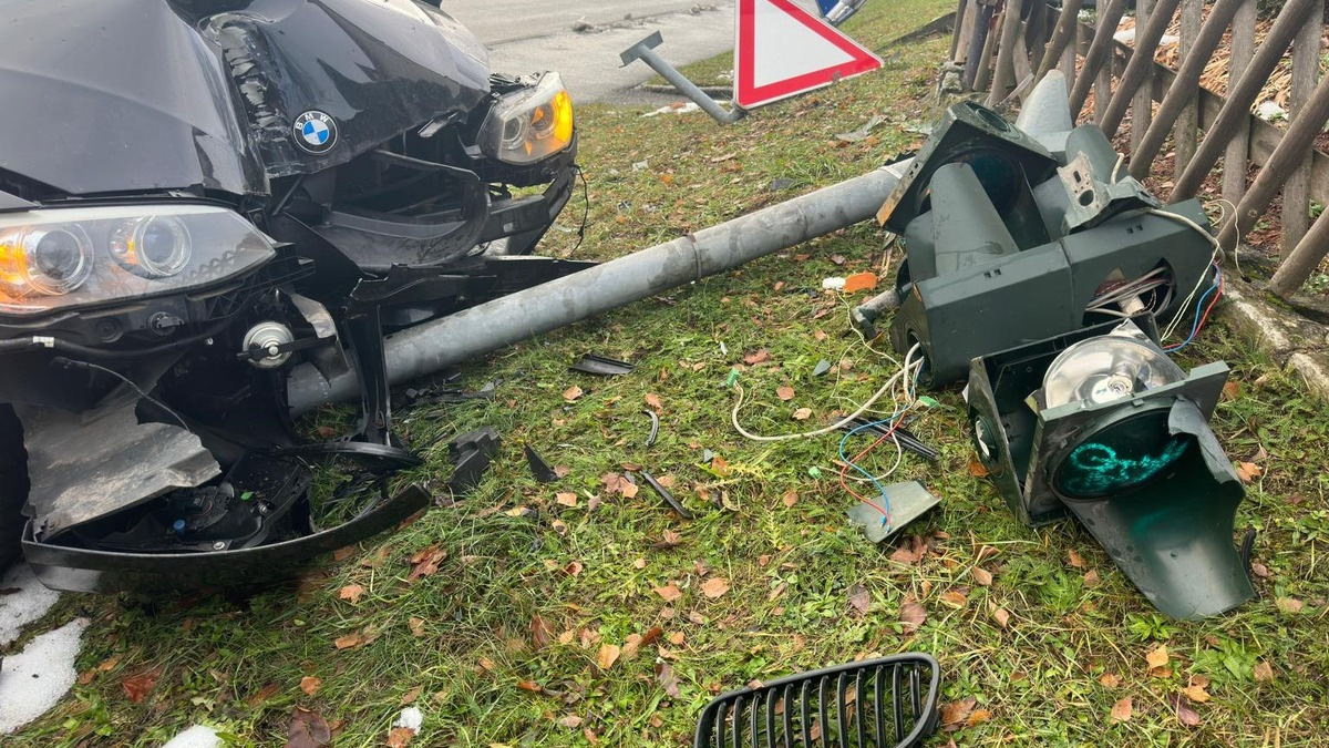 LPI-EF: Das Ende einer Fahrt... - Foto: presseportal.de