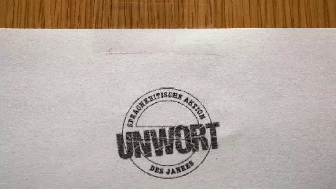 Im Januar wird das «Unwort des Jahres» 2023 bekanntgegeben. - Bild: Sebastian Gollnow/dpa
