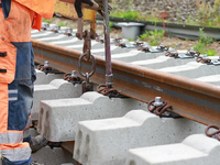 Bauarbeiten an einer Gleisanlage (Archiv) - Foto: über dts Nachrichtenagentur