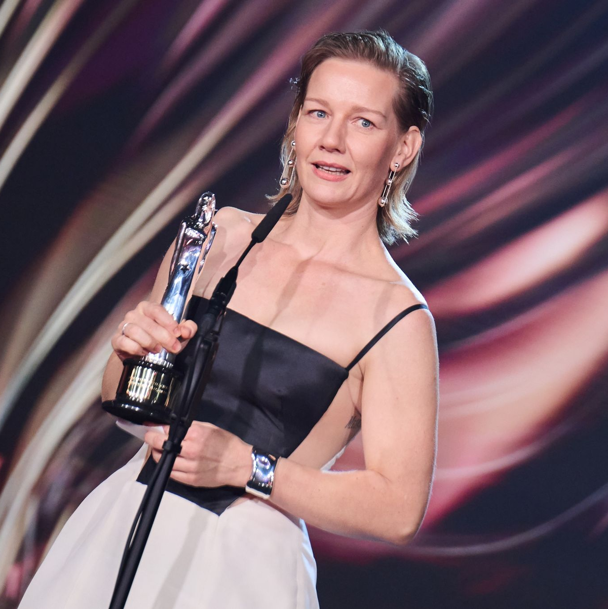 Sandra Hüller ist in der Kategorie Beste Schauspielerin nominiert. - Foto: Annette Riedl/dpa