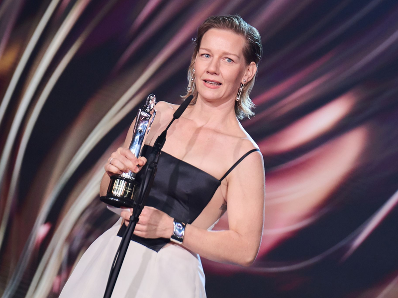 Auch bei den Golden Globes nominiert: Sandra Hüller. - Foto: Annette Riedl/dpa