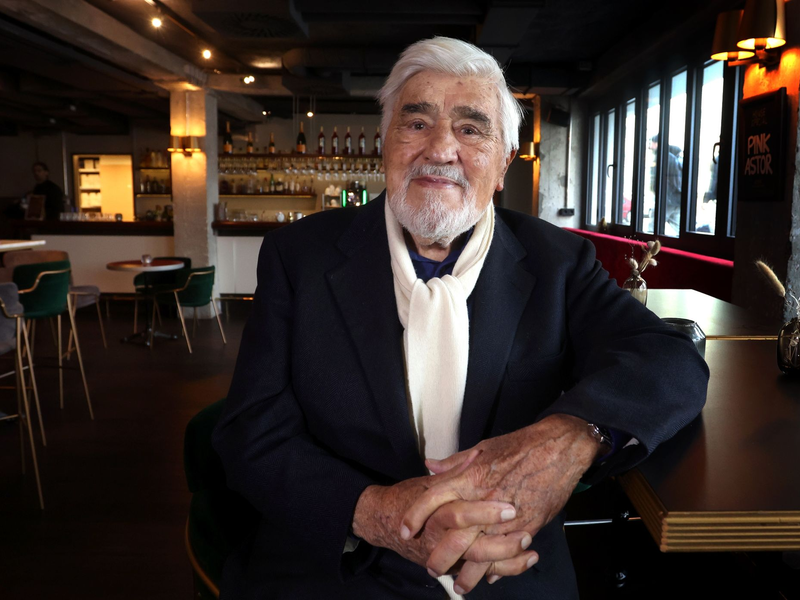 DIe Rolle des Schurken Santer in «Winnetou I» ist eine der bekanntesten Rollen von Mario Adorf. - Foto: Karl-Josef Hildenbrand/dpa