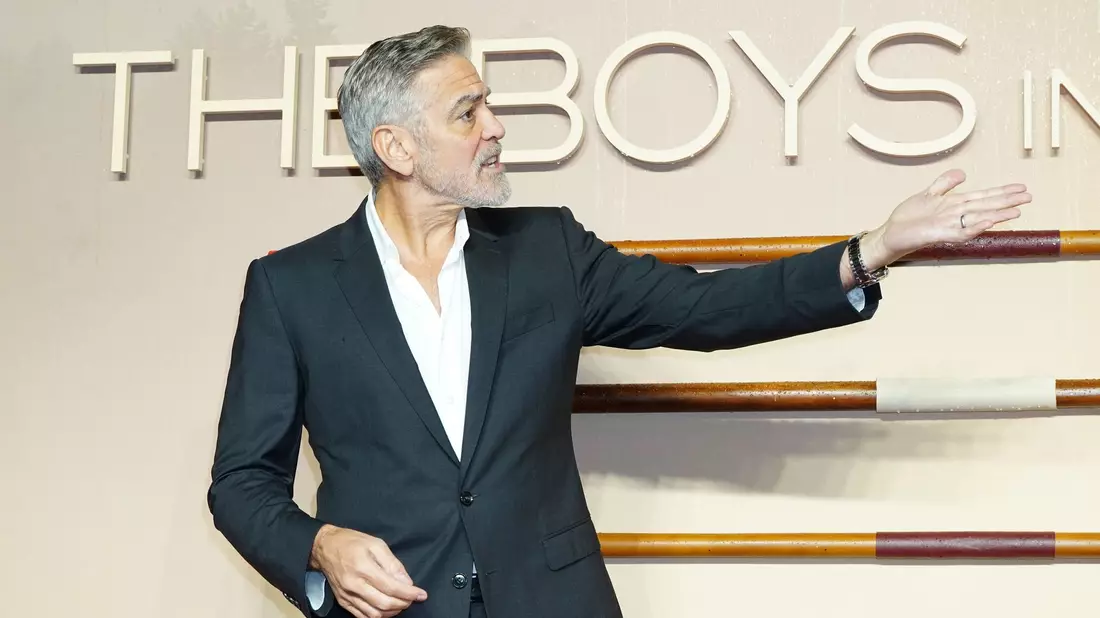 George Clooney hat bei dem Film «The Boys in the Boat» Regie geführt. - Bild: Ian West/PA Wire/dpa