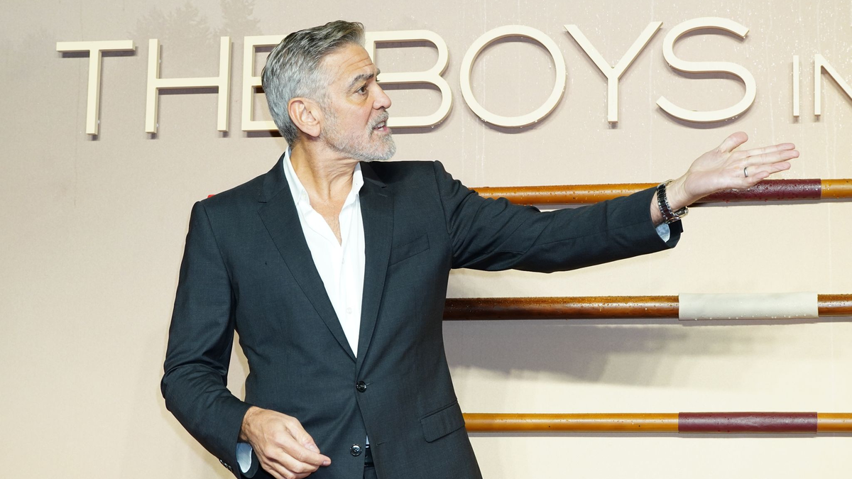 George Clooney hat bei dem Film «The Boys in the Boat» Regie geführt. - Foto: Ian West/PA Wire/dpa