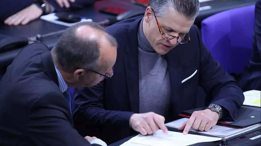Friedrich Merz und Thorsten Frei (Archiv) - Bild: über dts Nachrichtenagentur