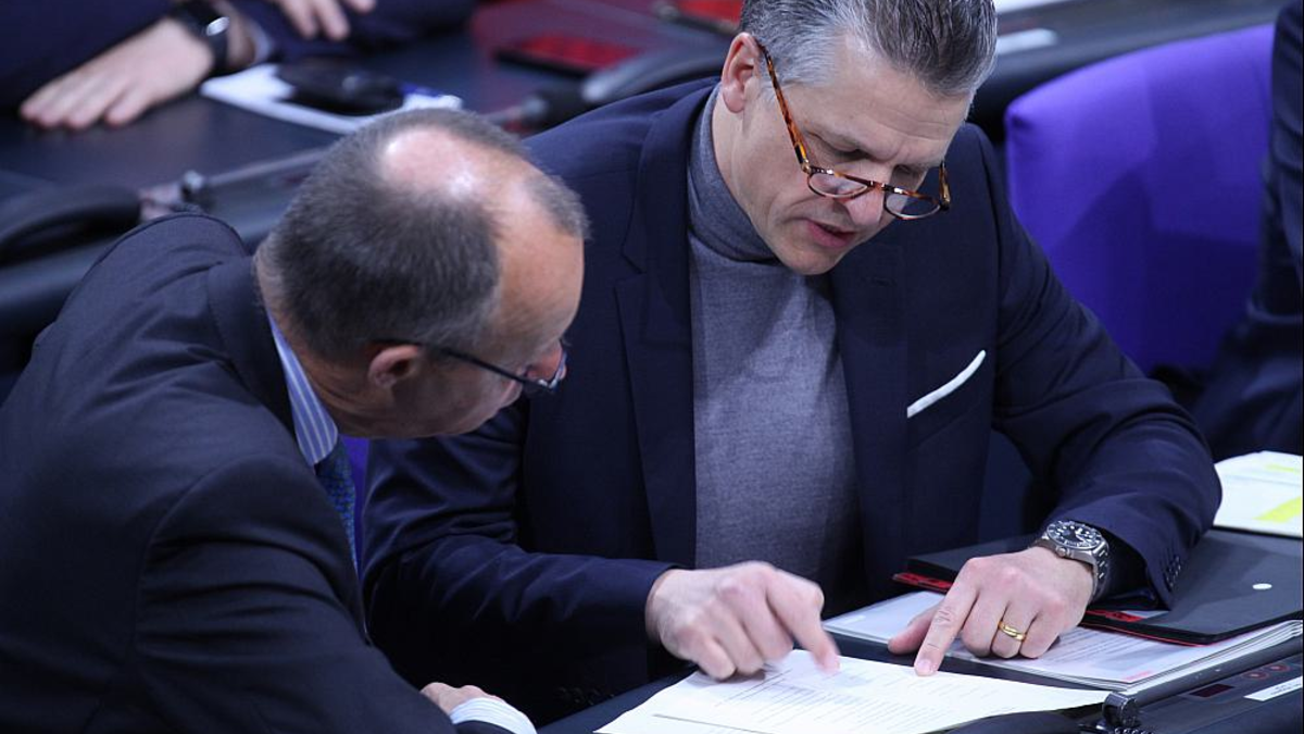 Friedrich Merz und Thorsten Frei (Archiv) - Foto: über dts Nachrichtenagentur