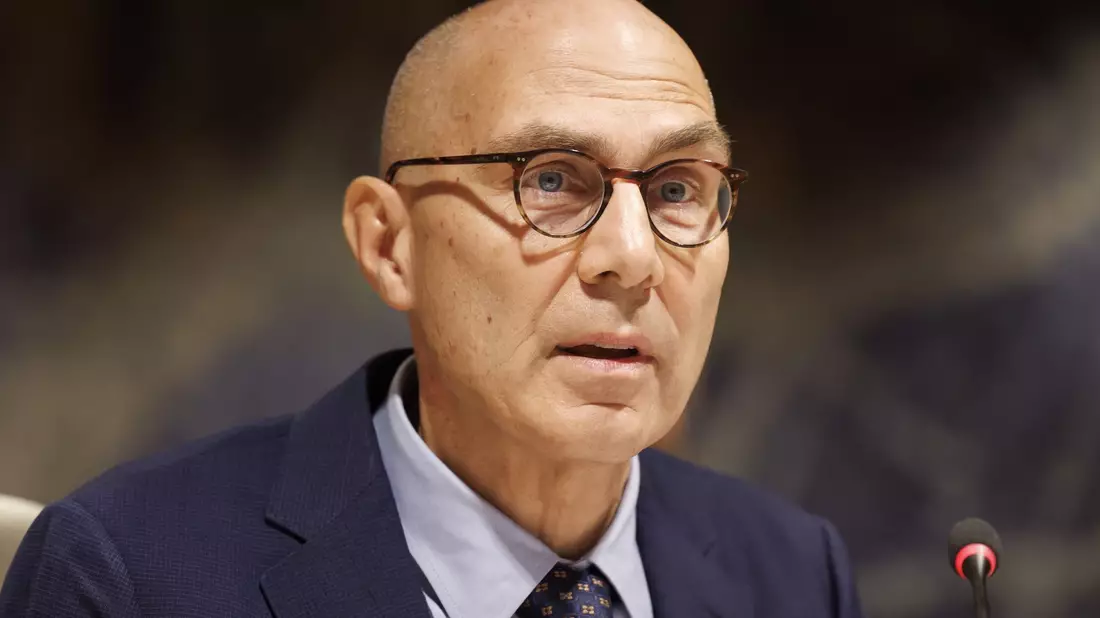 «Die Verfasser der Allgemeinen Erklärung überwanden geopolitische Auseinandersetzungen und wirtschaftliche Differenzen», sagt Volker Türk. - Bild: Salvatore Di Nolfi/KEYSTONE/dpa