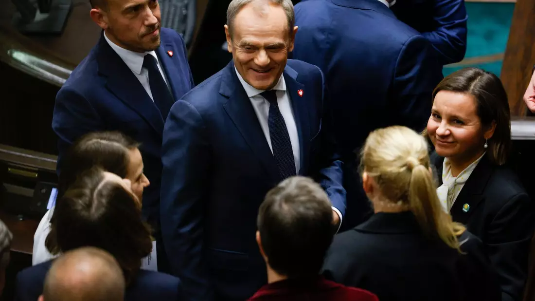 Donald Tusk war bereits von 2007 bis 2014 polnischer Ministerpräsident. - Bild: Michal Dyjuk/AP/dpa