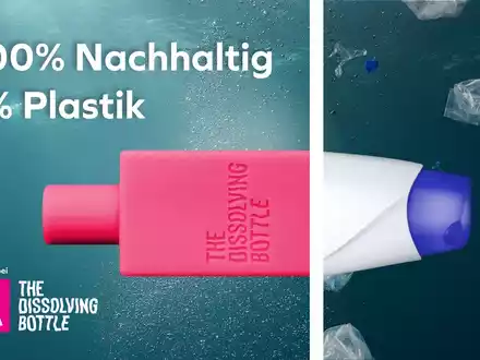 The Dissolving Bottle. Das Shampoo ohne Flasche / Neu im Einzelhandel - Foto: presseportal.de