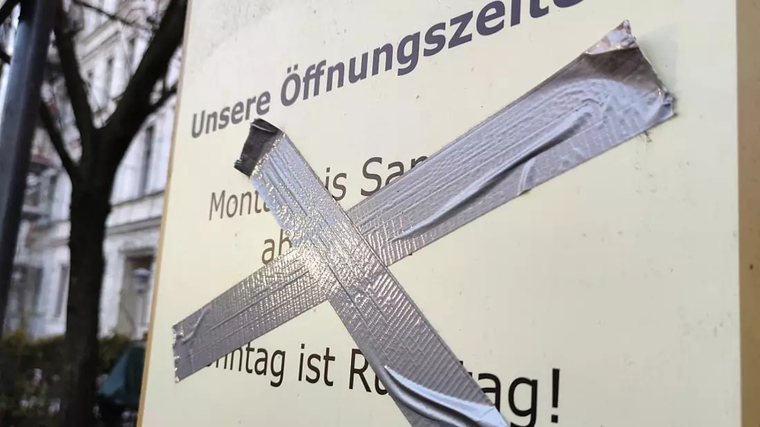Geschlossenes Restaurant während der Corona-Pandemie (Archiv) - Bild: über dts Nachrichtenagentur