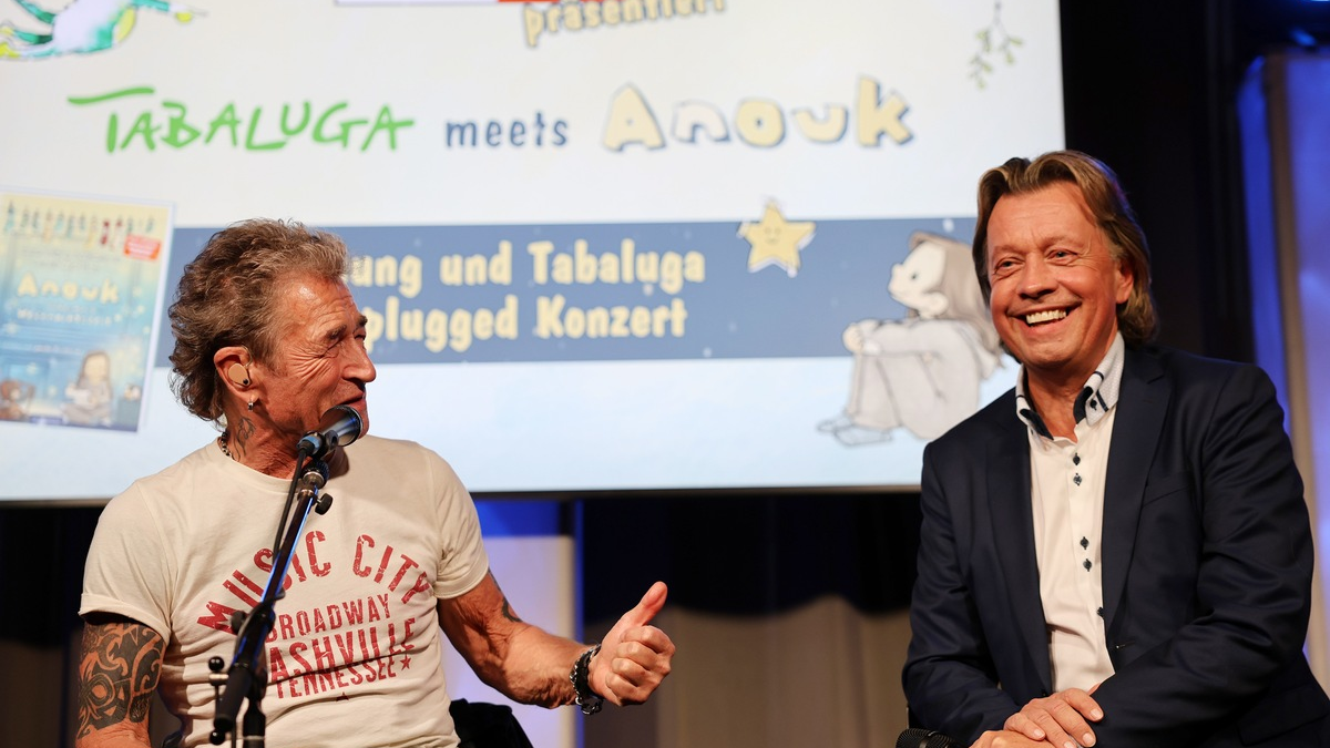 XXXL-Momente für die Ewigkeit: Hendrikje Balsmeyer, Peter Maffay und Band begeistern beim XXXLutz Charity-Event in Frankfurt - Foto: presseportal.de