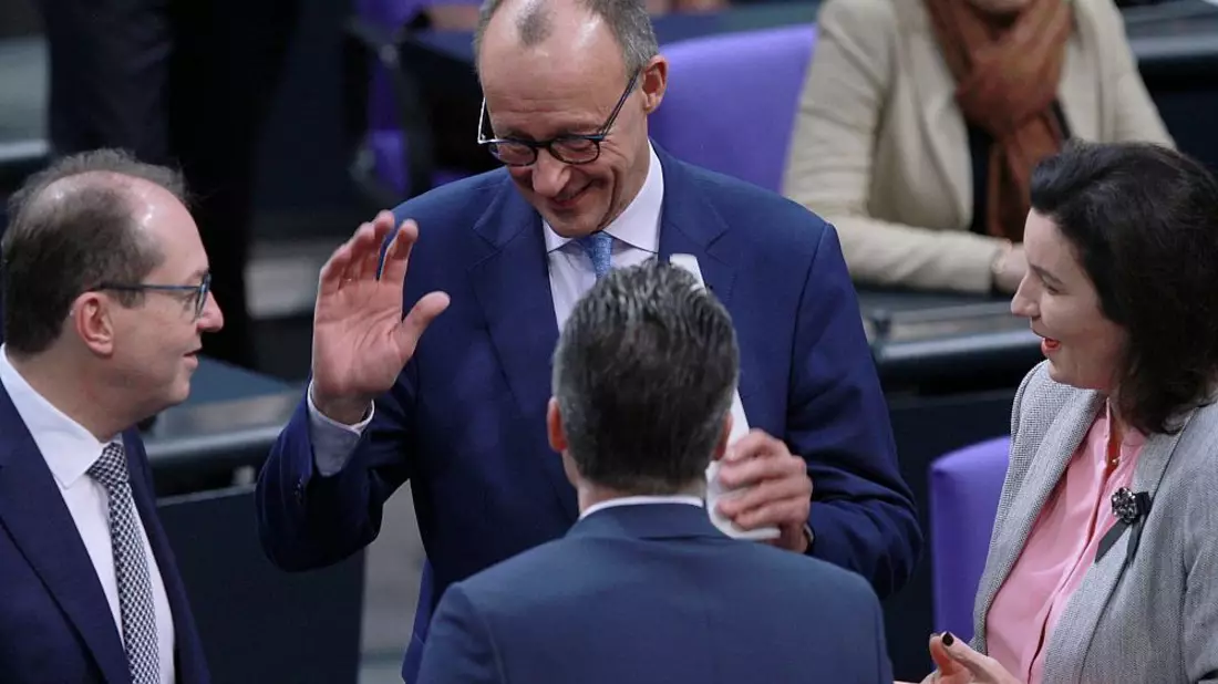 Alexander Dobrindt, Friedrich Merz, Thorsten Frei, Dorothee Bär (Archiv) - Bild: über dts Nachrichtenagentur
