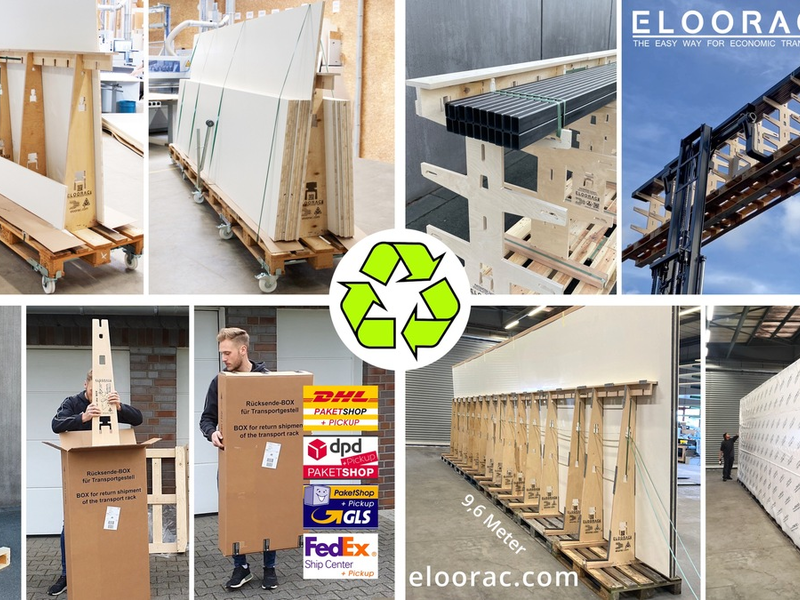 Mit Mehrweg-Transport- und Lagergestellen von ELOORAC zu mehr Nachhaltigkeit im Unternehmen - Foto: presseportal.de