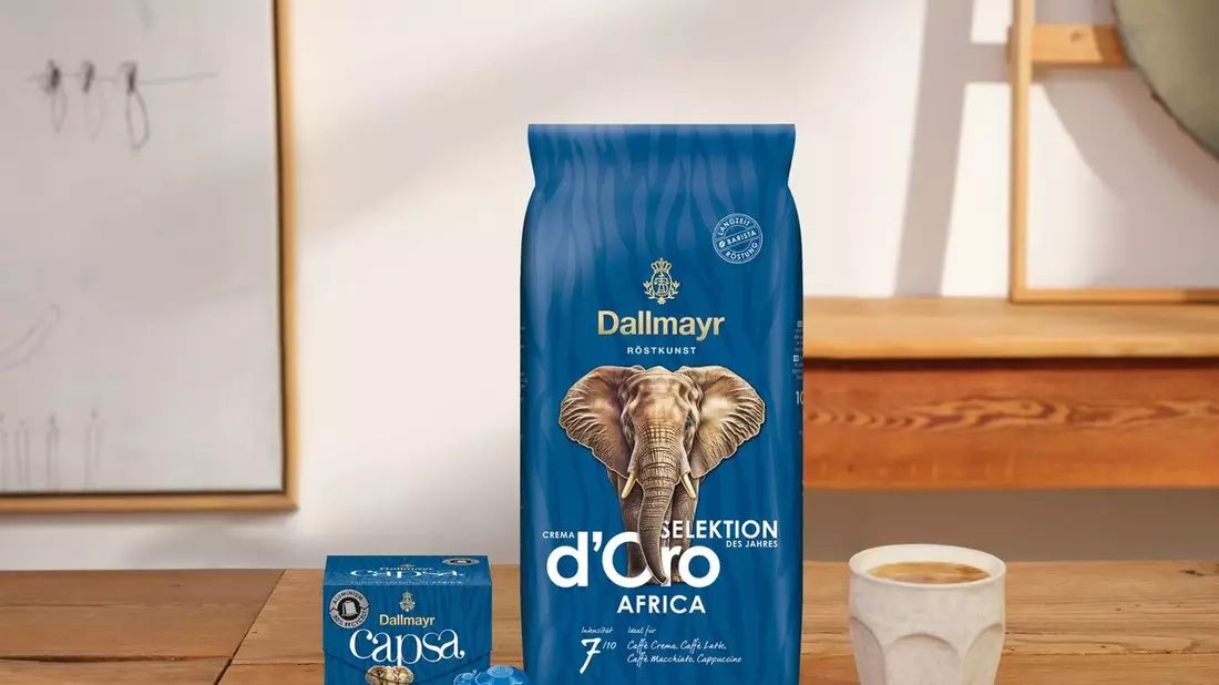 Selektion des Jahres Africa / Dallmayr präsentiert im Januar 2024 ein neues Highlight aus der Crema d'Oro Linie - Bild: presseportal.de