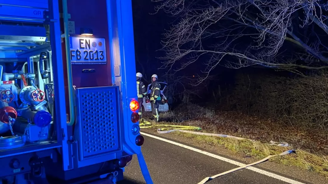 FW-EN: Verkehrsunfall auf der L 528 - Bild: presseportal.de