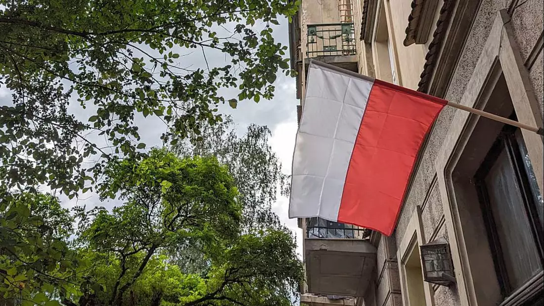 Fahne von Polen (Archiv) - Bild: über dts Nachrichtenagentur