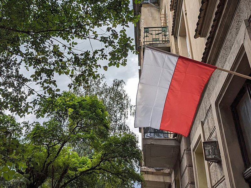 Fahne von Polen (Archiv) - Foto: über dts Nachrichtenagentur