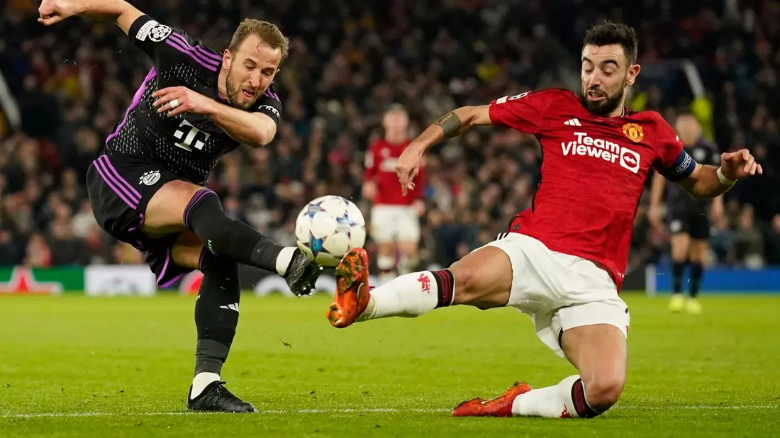 Der FC Bayern bangt um den Einsatz von Harry Kane. - Bild: Dave Thompson/AP