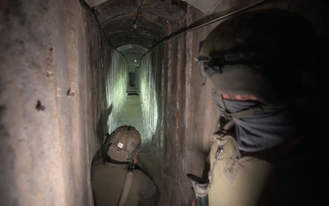 Die Hamas hat nach Angaben des israelischen Militärs unter dem Gazastreifen ein weit verzweigtes Tunnelsystem angelegt. - Foto: Victor R. Caivano/AP/dpa
