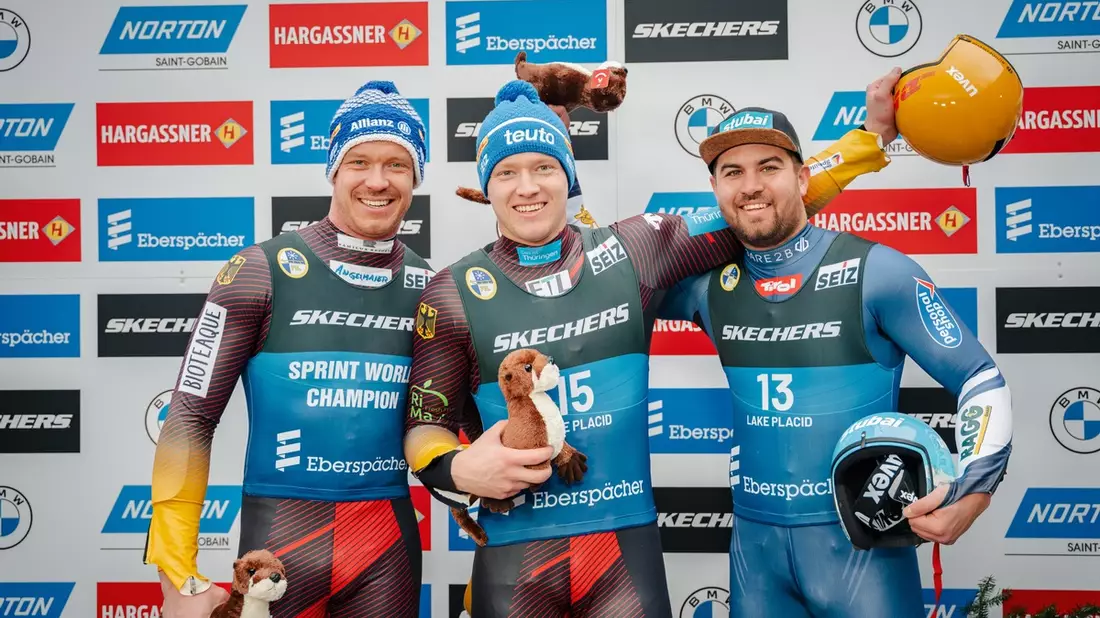 Whistler-Generalprobe für die 53. FIL Rodel-Weltmeisterschaften 2025 - Bild: presseportal.de