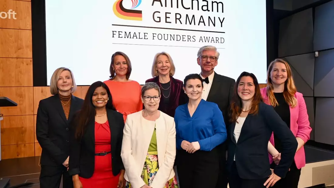 AmCham Germany | Female Founders Award 2024: Bewerbungen jetzt möglich - Bild: presseportal.de