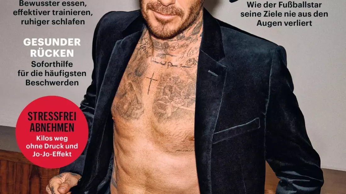 David Beckham bei Men's Health: Ich vermisse meine Zeit als Fußballprofi sehr - jeden einzelnen Tag - Bild: presseportal.de