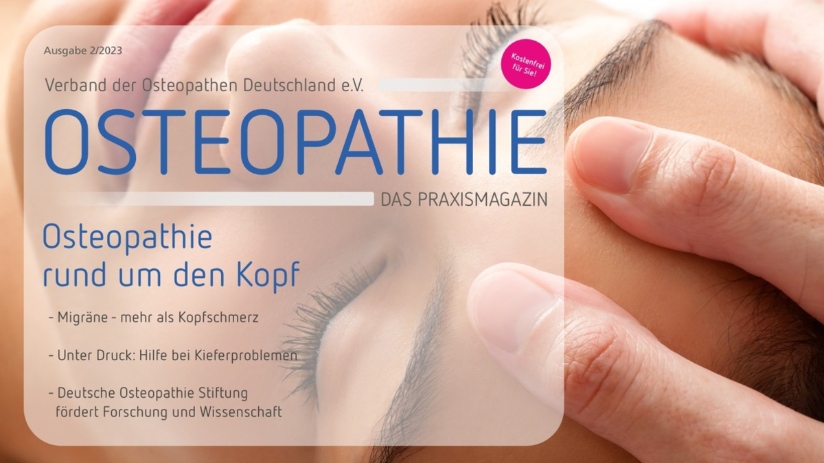 Neu: VOD-Patientenmagazin Osteopathie rund um den Kopf - Foto: presseportal.de