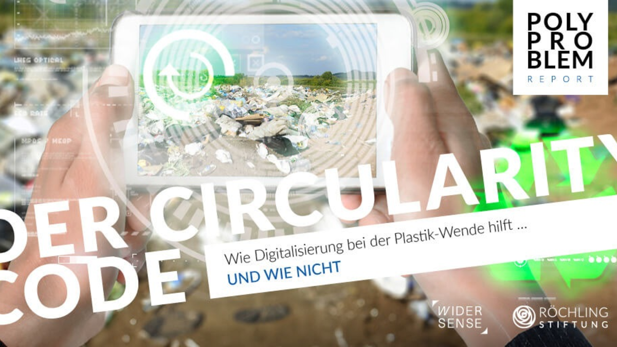 Der Circularity Code. Wie die Digitalisierung bei der Plastikwende hilft...und wie nicht - Foto: presseportal.de