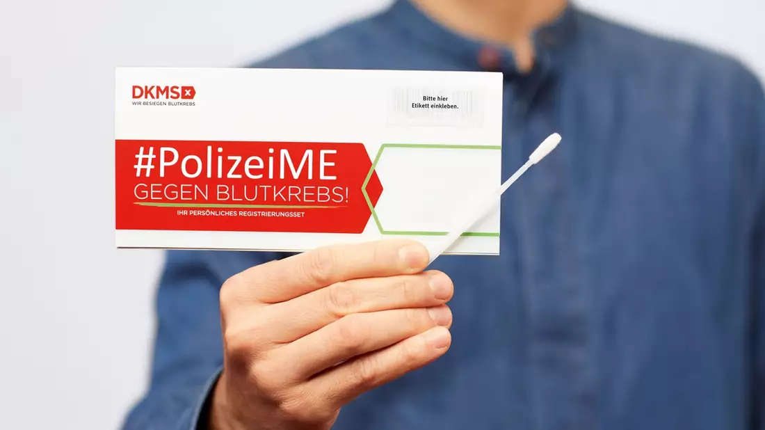 POL-ME: Die Polizei gegen Blutkrebs: Typisierungsaktion für alle! - Kreis Mettmann - 2312059 - Bild: presseportal.de