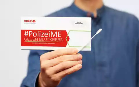 POL-ME: Die Polizei gegen Blutkrebs: Typisierungsaktion für alle! - Kreis Mettmann - 2312059 - Foto: presseportal.de