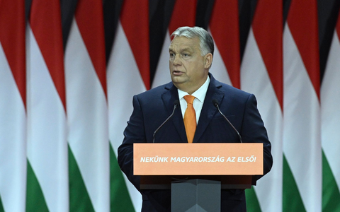 Viktor Orban will EU-Entscheidungen für einen Start von Beitrittsverhandlungen mit der Ukraine blockieren. - Foto: Szilard Koszticsak/MTI/AP/dpa