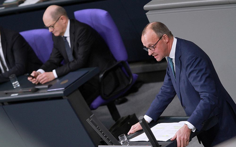 Olaf Scholz, Friedrich Merz am 13.12.2023 - Foto: über dts Nachrichtenagentur