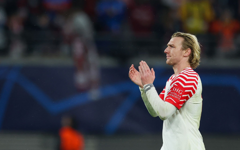 Wird RB Leipzig wohl in Richtung New York verlassen: Emil Forsberg. - Foto: Jan Woitas/dpa