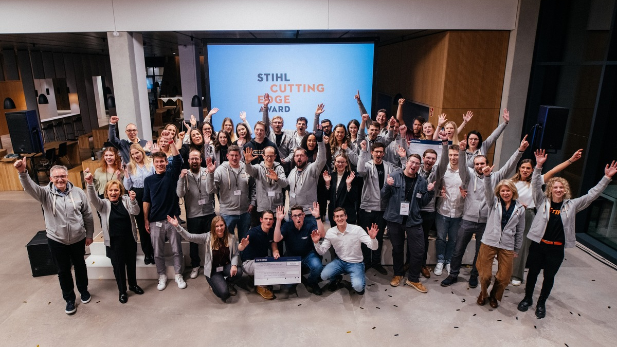 Visionäre, Tüftler, digitale Pioniere: STIHL zeichnet Studierende mit dem Cutting Edge Award 2023 aus - Foto: presseportal.de