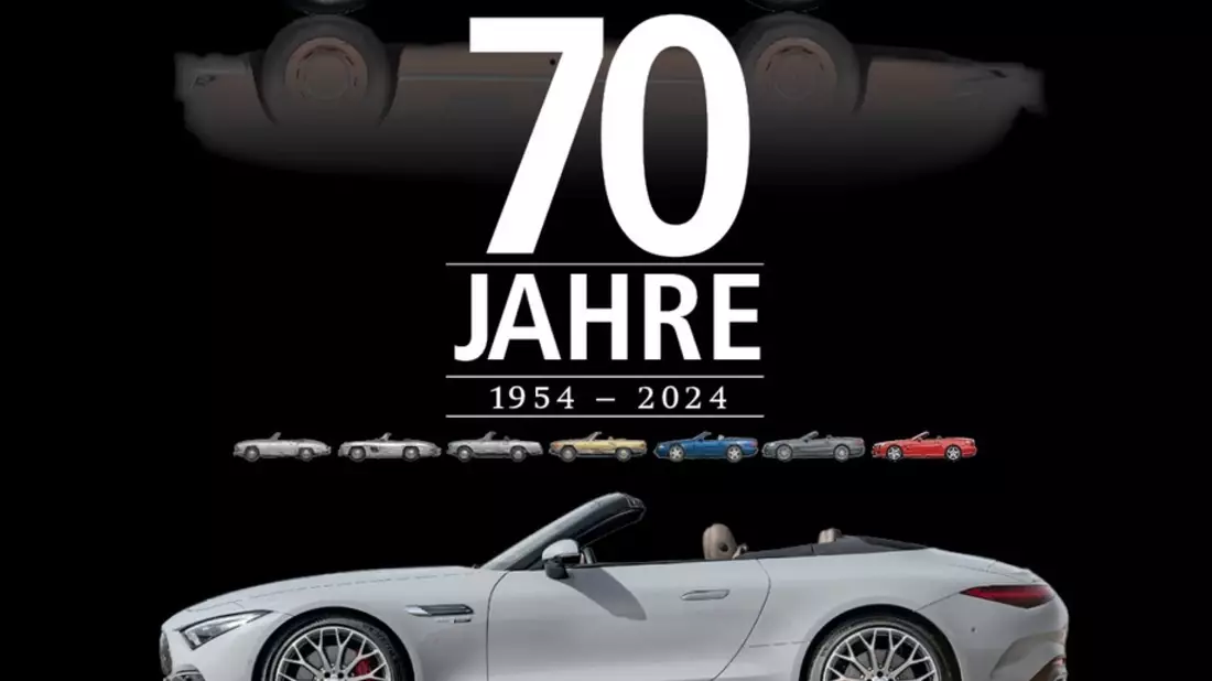 auto motor und sport feiert eine Legende mit der Edition 70 Jahre Mercedes SL - Bild: presseportal.de