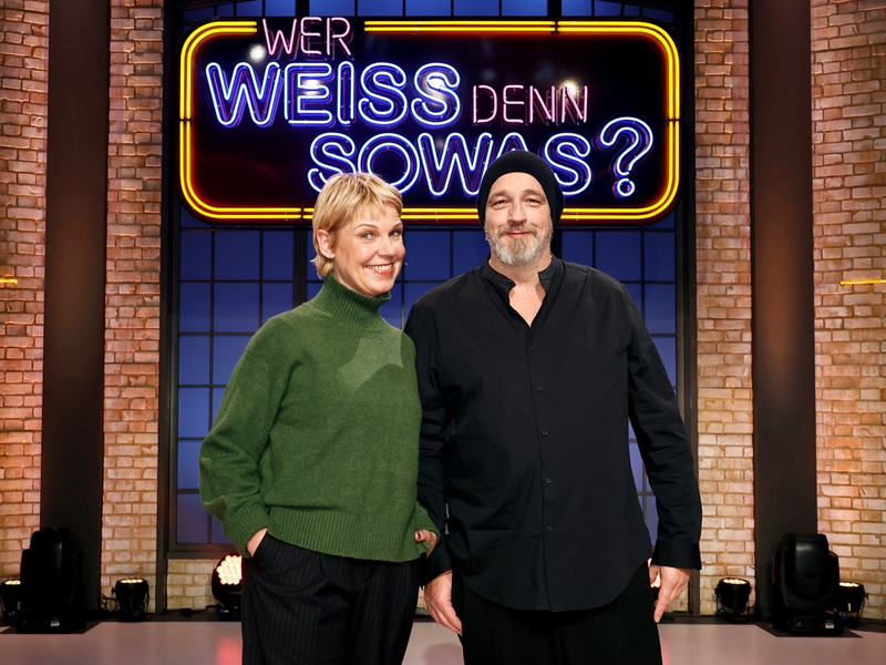 Das Comedy-Duell: Torsten Sträter gegen Cordula Stratmann / Wer weiß denn sowas?- Das Wissensquiz vom 18. bis 22. Dezember 2023, um 18:00 Uhr im Ersten - Foto: presseportal.de