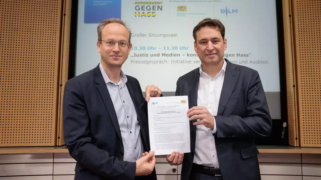 Kampf gegen Hate Speech / Justiz und Medien - konsequent gegen Hass - Bild: presseportal.de