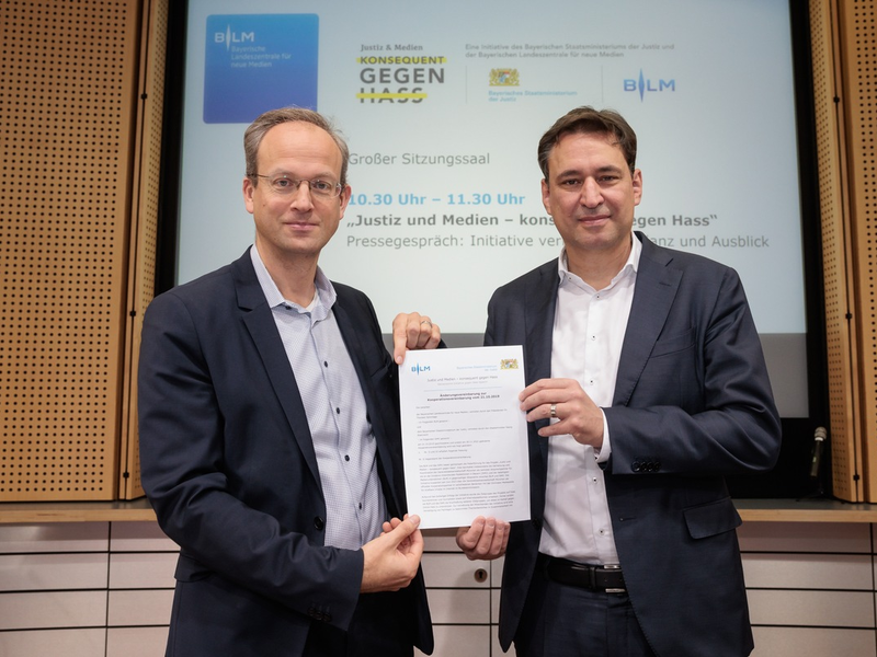 Kampf gegen Hate Speech / Justiz und Medien - konsequent gegen Hass - Foto: presseportal.de