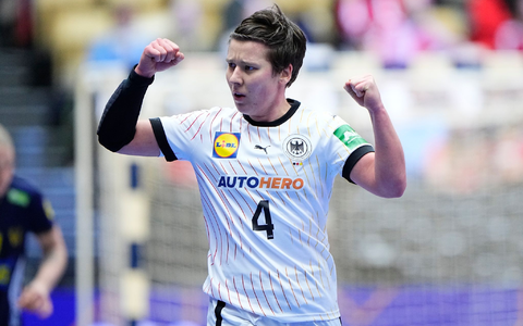 Richtet den Blick nach der deutschen Niederlage gegen Schweden nach vorne: Alina Grijseels. - Foto: Bo Amstrup/Ritzau Scanpix Foto/AP/dpa